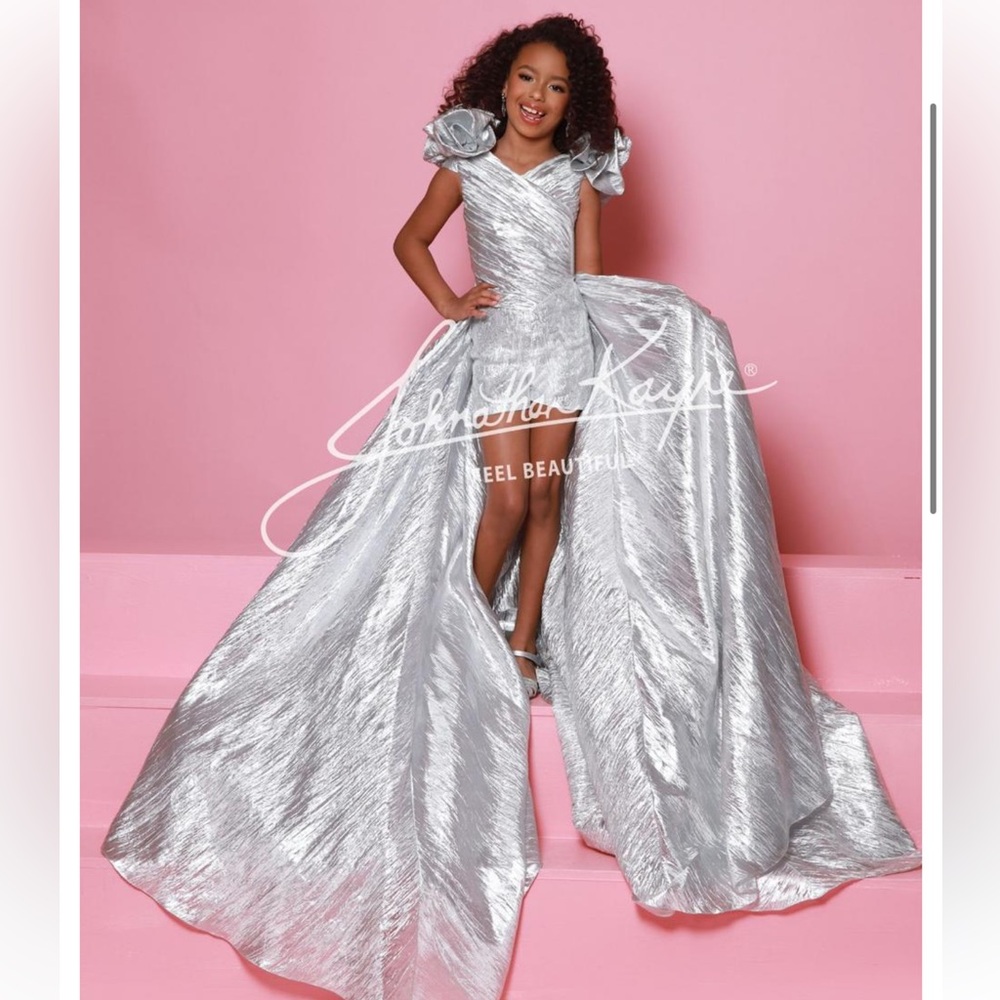 Johnathan Kayne Silver Kids Dress